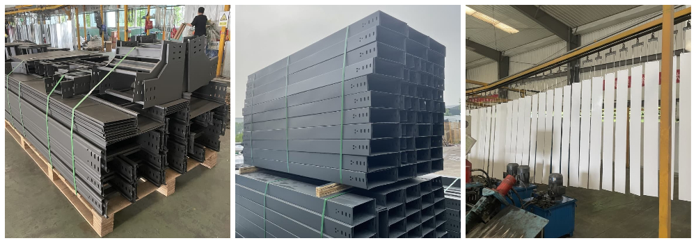 Sprey boyalı kablo tepsisi Sprey boyalı kablo tepsisi